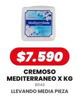 Autoservicio Capo Cremoso Mediterránea oferta