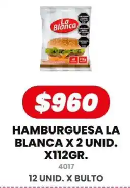 Autoservicio Capo La blanca hamburguesa oferta