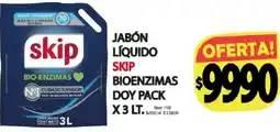 Supermercados Mariano Max Skip jabón líquido bioenzimas oferta