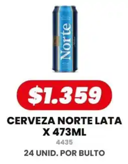 Autoservicio Capo Norte cerveza lata oferta