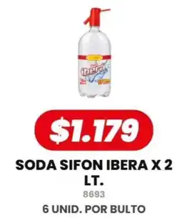 Autoservicio Capo Ibera soda sifon oferta