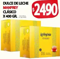 Supermercados Mariano Max Manfrey dulce de leche clásico oferta