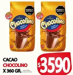 Supermercados Mariano Max Chocolino cacao oferta