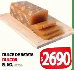 Supermercados Mariano Max Dulcor dulce de batata el oferta