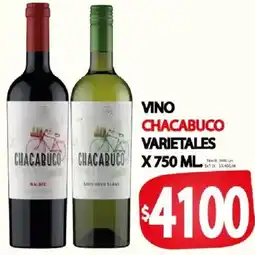Supermercados Mariano Max Chacabuco vino varietales oferta
