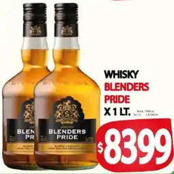 Supermercados Mariano Max Blenders pride whisky oferta