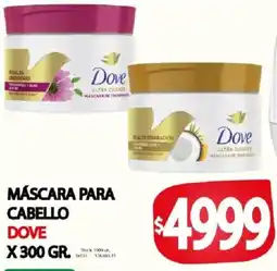 Supermercados Mariano Max Dove mascara para cabello oferta