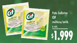 Supermercados Mariano Max Cif paño ballerina multiuso/antib. oferta