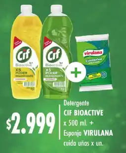 Supermercados Mariano Max Cif bioactive oferta
