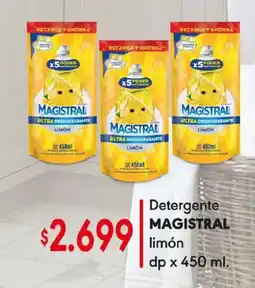Supermercados Mariano Max Magistral detergente ultra desengrasante limón oferta