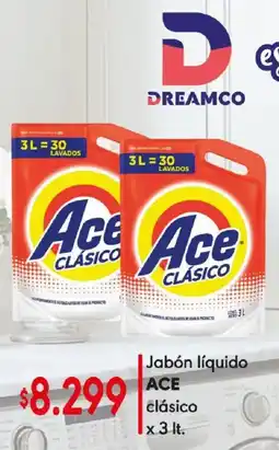 Supermercados Mariano Max Ace jabón líquido clásico oferta