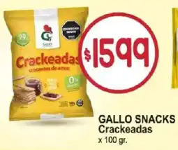 Supermercados Mariano Max Gallo snacks crackeadas oferta