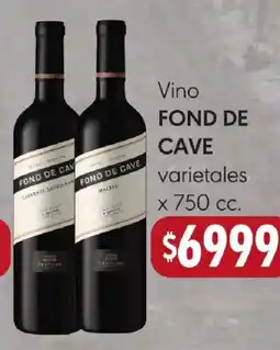 Supermercados Mariano Max Fond de cave vini oferta