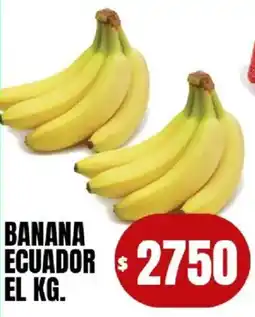 Supermercados Mariano Max Banana ecuador el oferta