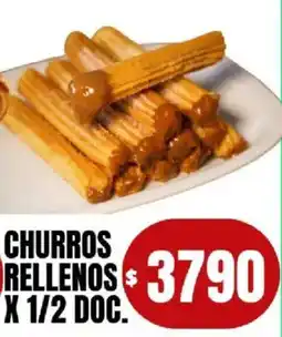 Supermercados Mariano Max CHURROS RELLENOS oferta