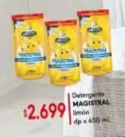 Supermercados Caracol Magistral detergente limón oferta
