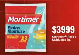 Supermercados Caracol Mortimer paños multiuso oferta