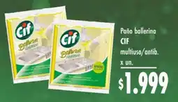 Supermercados Caracol Cif paño ballerina multiuso/antib. oferta