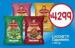 Supermercados Caracol Lucchetti cappellettis oferta