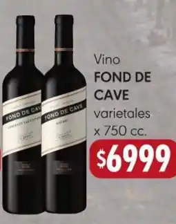 Supermercados Caracol Fond de cave vino vinales oferta