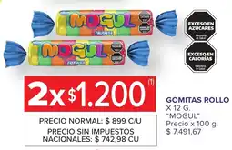 Carrefour Mogul gomitas rollo oferta