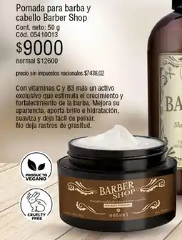 Millanel Cosmética Barber shop pomada para barba y cabello oferta