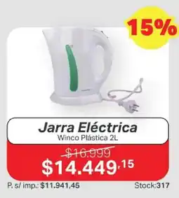 Ferniplast Winco jarra eléctrica 2 L oferta