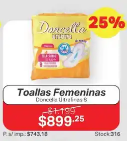 Ferniplast Doncella toallas femeninas oferta