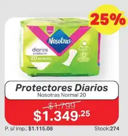 Ferniplast Nosotras protectores diarios oferta