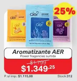 Ferniplast Aer aromatizante power fragancias oferta