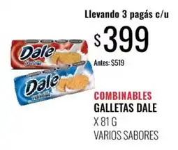 Super MAMI Dale galletas dale varios sabores oferta