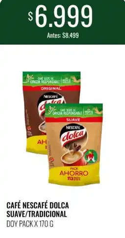 Super MAMI Nescafé café dolca suave/tradicional oferta