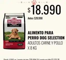Super MAMI Dog selection alimento para perro adultos carne y pollo oferta