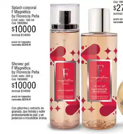Millanel Cosmética F magnética splash corporal by florencia peña oferta