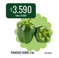 Super MAMI Pimiento verde oferta