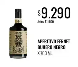Super MAMI Fernet buhero negro aperitivo oferta