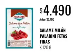Super MAMI Paladini salame tipo milán fetas finas oferta