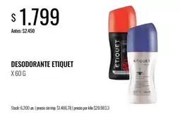 Super MAMI Etiquet desodorante oferta