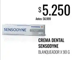 Super MAMI Sensodyne crema dental blanqueador oferta