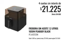 Super MAMI Peabody freidora sin aceite oferta