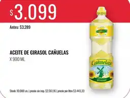 Supermercados Tadicor Cañuelas aceite de girasol oferta