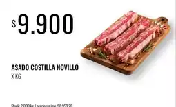 Supermercados Tadicor Asado costilla novillo oferta
