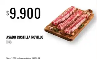 Supermercados Tadicor Asado costilla novillo oferta