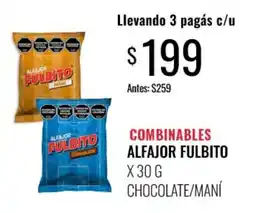 Supermercados Tadicor Alfajor fulbito oferta