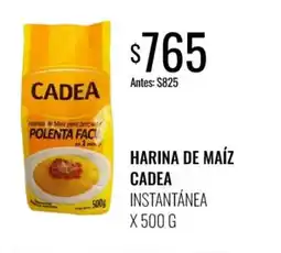Supermercados Tadicor Cadea harina de maíz instantánea oferta
