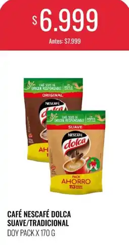 Supermercados Tadicor Nescafé café dolca suave/tradicional doy pack oferta