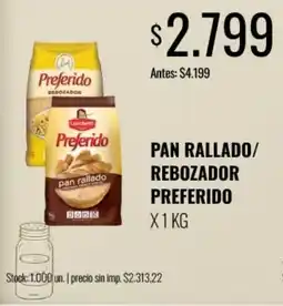 Supermercados Tadicor Lucchetti pan rallado oferta