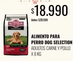Supermercados Tadicor Dog selection alimento para perro adultos carne y pollo oferta