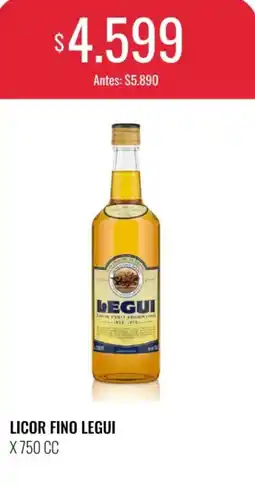 Supermercados Tadicor Legui licor fino argentino oferta