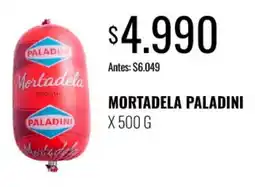 Supermercados Tadicor Paladini mortadela oferta